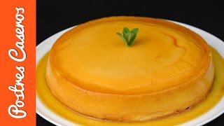 Como hacer flan de queso con leche condensada Recetas para Navidad [upl. by Amikat]