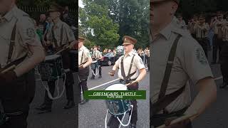 Greengairs Thistle Flute Band  Brian Robinson Parade 4th Sept 2021 shorts [upl. by Trici]