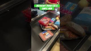 Shop and pay  Mans man edition instacart shopper gig [upl. by Cassell]