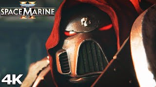 WARHAMMER 40K SPACE MARINE 2 All Cutscenes Full Game Movie 4K 60FPS Ultra HD [upl. by Ulrikaumeko628]