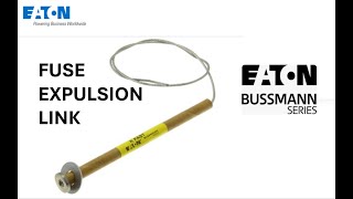 FUSE EXPULSION LINK  EATON BUSSMANN STANDARD SPLN [upl. by Adora]