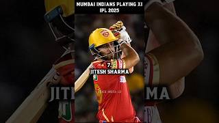 MI Playing XI with Only Indian Players 🇮🇳 IPL 2025 shorts ipl2025 ipl cricket [upl. by Ennasus685]