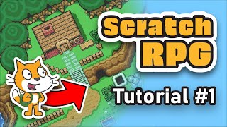 RPG Tutorial  Craft your dream Scratch Game  1 The Player ⛹️ [upl. by Noemad545]