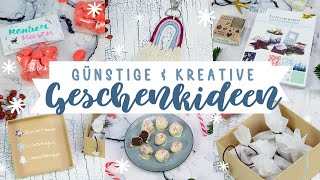 Günstige DIY Weihnachtsgeschenke selber machen und basteln  Ideen für WichtelGeschenke [upl. by Tumer]