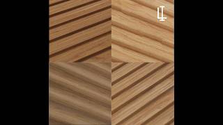 Natwood  Fluted panel  interiordecor  architecture [upl. by Hannavas]