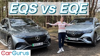 Mercedes EQS SUV vs EQE SUV Best of the Benz [upl. by Edmonds]