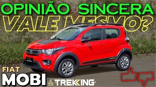 Fiat Mobi Trekking  aventureiro barato Preço consumo problemas Vale a pena Melhor que Kwid [upl. by Rosy]