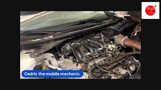 Installing spark plugs on the 2011 Nissan Maxima [upl. by Seyler]