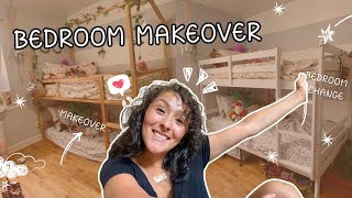 Bedroom Makeover for Small NYC Apartment Living  thatsBetsyVcom [upl. by Natalina]