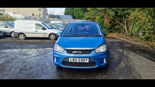 K8180  engine test Ford CMax facelift 16i  QQDB  5spman [upl. by Baggett]