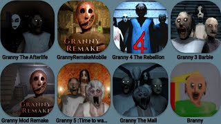 Granny The AfterLife Granny Remake Mobile Granny4 Granny3 Granny Mod Granny The Mall Branny [upl. by Eilime289]