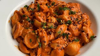 GIGI HADIDs PASTA RECIPE updated after the heavy criticism Penne Alla Vodka without Vodka [upl. by Bedad]