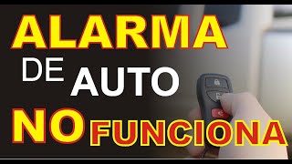 ALARMA para Auto tipo de FALLAS [upl. by Hintze]