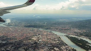 Wizzair A321 Landing Budapest [upl. by Ardnalak]