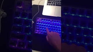 ripple effect on keyboard [upl. by Ymma599]