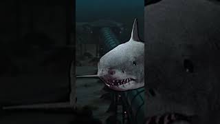 Jaws 3d Shark Breaks Glasses With Special Cgi Effects [upl. by Anselmo188]