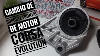 Cambio de Soporte Frontal de Motor de Corsa Evolution [upl. by Frohne]