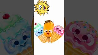 ice cream song youtube shorts ytshort trending viral rhymes icecreamsong cartoon poem [upl. by Bilac]