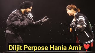 Diljit dosanjh perpose hania amir ❣️ [upl. by Certie]