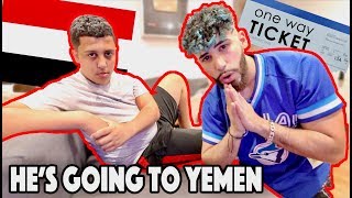 Hamzahs Going To Yemen FLIGHT BOOKED [upl. by Schrader]