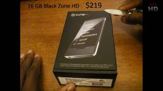 Unboxed Zune HD Black 16GB [upl. by Chandos]