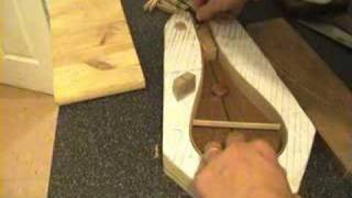 Stick Dulcimer Making part 31 The Ribs [upl. by Nomad]