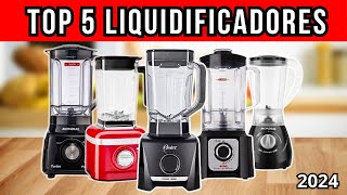 ✅TOP 5 LIQUIDIFICADORES 2024 ESCOLHA O MELHOR PARA SUA COZINHA [upl. by Horgan]