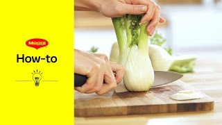 HowTo Fenchel zubereiten  MAGGI Kochstudio [upl. by Felecia]