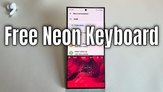 Neon LED Keyboard for Android [upl. by Refitsirhc]