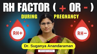 RH Factors During Pregnancy  Importance of Blood Group in pregnancy  Dr Suganya Anandaraman [upl. by Veator]