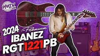 2024 Ibanez Premium RGT1221PB  A Stunning New Finish For An Awesome Guitar [upl. by Nivrac]