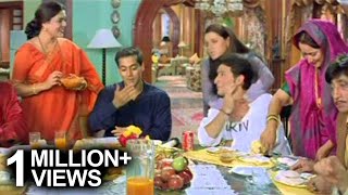 Premaanuraagam Family Having Lunch Together  Telugu Movie Scene [upl. by Anselme]