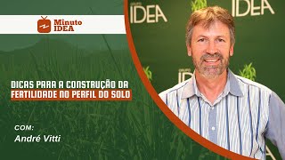 DICAS PARA A CONSTRUÇÃO DA FERTILIDADE NO SOLO  ANDRÉ VITTI [upl. by Einattirb890]