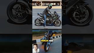 Ninja H2R vs Splendor 😀splendor ninjah2r trendingshorts sprouts ninjavoltage motivation 😀😀 [upl. by Dailey]