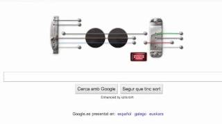 Symphony No 9 Beethoven  Les Pauls Google Doodle Guitar [upl. by Giselle]