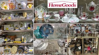 HomeGoods Kitchenware  Table Decoration Ideas  Shop With Me [upl. by Ahsinyd]