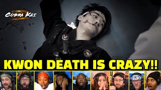 Kwon Death Scene Reaction Mixed Compilations  Cobra Kai Season 6 Episode 10 [upl. by Notyep]