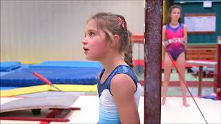 ROSE 7 ans CHAMPIONNE DÉPARTEMENTALE DE GYMNASTIQUE [upl. by Irat]