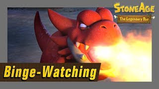 BINGEWATCHING Episode 27 to 52 l Stone Age the Legendary Pet l NEW Dinosaur Animation [upl. by Swain]