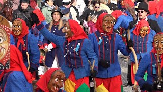 Fasnachtsumzug  Narrentreffen in Schwörstadt [upl. by Airdnat]