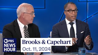 Brooks and Capehart on Democratic concerns about Harris momentum [upl. by Spearing846]