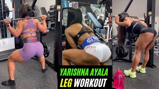 Yarishna Ayala Leg Workout  Yarishna Ayala Workout  Health Engineer [upl. by Rogerson]