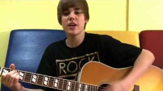 Justin Bieber  One less lonely girl French Acoustic EXCLUSIVE HQ [upl. by Jordanna331]