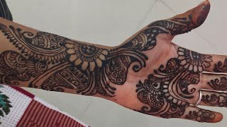 Front hand mehndi design [upl. by Haase931]