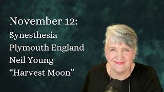 November 12 Synesthesia Plymouth England Neil Young and quotHarvest Moonquot [upl. by Hammer]