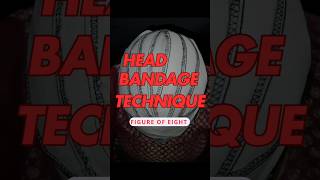 Head bandage technique  capeline by one bandage  shorts bandage firstaid [upl. by Mercedes]