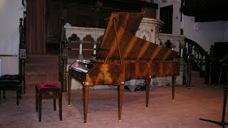 Beethoven moonlight sonata Performed On His Favorite Piano Anton Walter by PMcNulty [upl. by Yenhoj543]