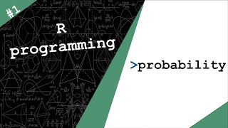 R Programming for Statistics and Data Science  Probability  R programming  1 [upl. by Fish]