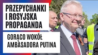 GORYLE ambasadora Rosji ODPYCHALI dziennikarzy W tle PRZEJMUJĄCY krzyk kobiet  FAKTPL [upl. by Ynnaj]