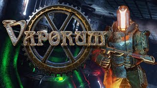 Vaporum Review  Steampunk Dungeon Crawler RPG Indiegame 2018 [upl. by Anilak]